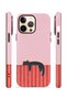 iPhone 12 Pro Vorian Double Layer Case Lazy Cat Sunset - 2