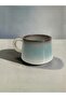Decorative Blue and Brown Detailed Kazan Tea-Coffee Cup 1 Piece