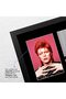 Alayra Framed David Bowie A4 Framed Signed Printed Autographs Picture Print Photo Display Gift For Ziggy Stardust Glam Rock Music Fans - 4