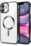 Case for iPhone 11 with Camera Lens Protection M-Safe Supporting Transparent Silicone Kross Cover