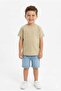 Daily Solid Color Unisex Summer Kids T-Shirt