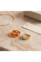 Set of 2 Resin Plastic and Enamel Rings - 2