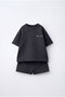 Unisex Kids Cotton Anthracite Club T-Shirt Shorts Set