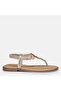 Large Size Women's Flip-Flop Sandals 41-42-43-44-Roz Stone-Embellished - 8