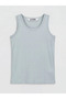 Gray Crew Neck Boys Singlet 2-Piece - 2