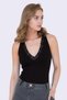 Women's V-Neck Lace Detailed Cotton & Modal Camisole Undershirt - Advantageous Pack of 2 - 3