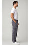 Men's Metallic Parachute Fabric Baggy Pants with Commando Pockets and Adjustable Clip-On Legs - 5