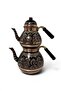 Copper Erzincan Mine Engraved Large Teapot - 2