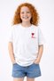 Girls and Boys Oversize Embroidered Cotton Unisex Summer T-Shirt - 2