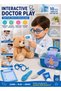 Kids Doctor Kit 10 Pcs Medical Play Set with Carry Case Educational Role Play Toy - 4