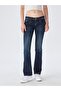 Valerie Low Waist Tube Leg Dark Indigo Jean Pants - 2