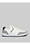Men Off White Contrast Detail Sneakers