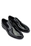 Men's Genuine Leather Black Patent Leather Classic Shoes - 2