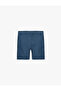 Cotton Basic Shorts with Adjustable Waist, Elastic, Pockets and Buttons