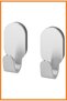 Brogrund Hook 2 Pieces Stainless Steel