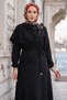 Ayrobin Suit with Buckle Detailed Skirt Black Hm2913 - 7