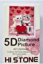 Beadwork Kit 50 X 65 Hearts and Cats