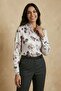 قميص MY FASHION بأزرار وطباعة تجريدية - 6