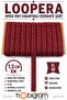 Bordo Loopera Dense Knit Embossed Decorative Strip – Premium Handcrafted Ornament 5 Meters