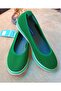 Women's Knitted Patterned Daily Comfortable Ballerinas - 5