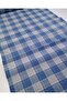 Blue Mint Pomegranate Flower Plaid Knitted Fabric Jacquard Flowy Stretchy Blouse Fabric & Dress Fabric 150X195Cm - 5