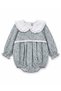Isis Baby Girl Floral Jumpsuit100% Cotton - 3