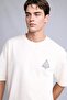 100% Cotton Boxy Fit Printed Short Sleeve T-Shirt H6331Ax26Sm
