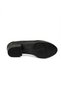 70 - 1 Black Leather Low Heeled Casual Women's Shoes - 5