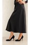 Velensa Pointed Toe Women's Heeled Shoes-Black Suede - 7