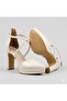 (Cico) Women's Heeled Shoes with Back Zipper