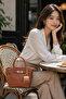 Women's Stylish Design Hand and Shoulder Bag with Long Strap, Suitable for Daily and Special Use - 4