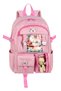 Kawai Korean Style Set of 3 with Plenty of Pockets and Toy Accessories, Primary School Foil Lunch Box and Pen Holder as a Gift - 4