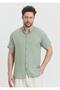 Heaven 4050 muslin collar oversized short sleeve men's shirt - 4