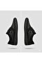 (Alme) Inside and Outside Genuine Leather Casual Men's Shoes Black - 2