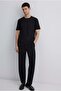 M0612689 Black Printed T-Shirt Men's T-Shirt Black - 3