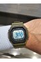 Digital 5 Atm Water Resistant Green Men's Wristwatch - 5