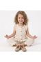 Girl's Ruffled Holiday Shirt Set