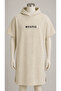 Beige Hooded Towel Poncho – Towel Fabric Beach Poncho-Defoludur