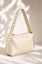 Novera Women's Shoulder Bag with Metal Accessories