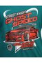 Plus Size Printed Single Jersey Crew Neck T-Shirt Speed - 2