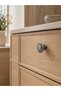968.18 Antique Silver Drawer Cabinet Knob Set of 5 – Vintage Metal Furniture Handle – Compatible with Kitchen, Bathroom, Wardrobe - 6