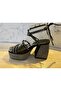 Platform Sole Thin with Stone Binding - 2