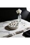Concrete Round Ring Organizer Jewelry Stand Minimal Design - 5