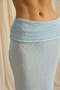 Naval Blue Crop Skirt Knitwear Set - 8