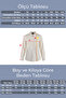 Women's Gia 100% Natural Linen Shirt - Classic Collar Basic Minimalist Design Ecru W207-K0401-01 - 8