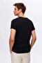 Ds Damat Slim Fit Black/White 3-Piece Set V-Neck T-Shirt - 3
