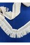 Fringed Lace Ribbon Bohemian Style 8 cm – (2 Meters) Dress, Bag and Home Textile Accessory - 3