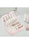 Travel Jewellery Organizer Box - Compact and Elegant Storage Case for Accessories - 4