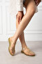 Ruby Glitter Transparent Belt Detail Women's Sandals - 3
