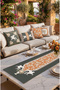 Pegasus Patterned Table Runner. 45 X 145 cm 1 Piece Stitched Runner - 5